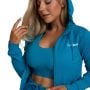 Ženska dukserica Limitless Zip Up Aquamarine - GymBeam M