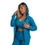 Ženska dukserica Limitless Zip Up Aquamarine - GymBeam M