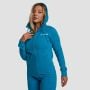 Ženska dukserica Limitless Zip Up Aquamarine - GymBeam M