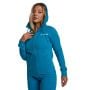 Ženska dukserica Limitless Zip Up Aquamarine - GymBeam M