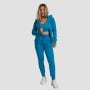Ženska dukserica Limitless Zip Up Aquamarine - GymBeam M