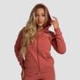 Ženska dukserica Limitless Zip Up Cinnamon - GymBeam S