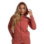 Ženska dukserica Limitless Zip Up Cinnamon - GymBeam S