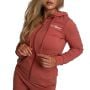 Ženska dukserica Limitless Zip Up Cinnamon - GymBeam S