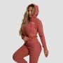 Ženska dukserica Limitless Zip Up Cinnamon - GymBeam S
