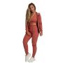 Ženska dukserica Limitless Zip Up Cinnamon - GymBeam S
