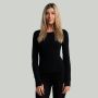 Women‘s MERINO I Long Sleeve Tee Black - STRIX XL