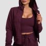 Ženska dukserica TRN Zip-Up Eggplant – GymBeam XS