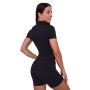 Ženska majica Ignite Cropped Black - GymBeam L