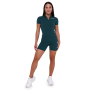 Ženska majica Ignite Cropped Dark Green - GymBeam XXL