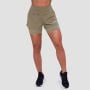 Women‘s Pulse Running shorts 2in1 Vetiver - GymBeam L