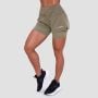Women‘s Pulse Running shorts 2in1 Vetiver - GymBeam L