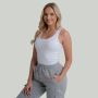 Ženska majica bez rukava Ribbed White - STRIX L