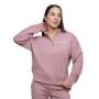 Women‘s Agile 1/2 Zip Jumper Woodrose - GymBeam XL