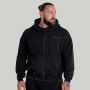 Muška dukserica Zip Up Washed Black - STRIX M