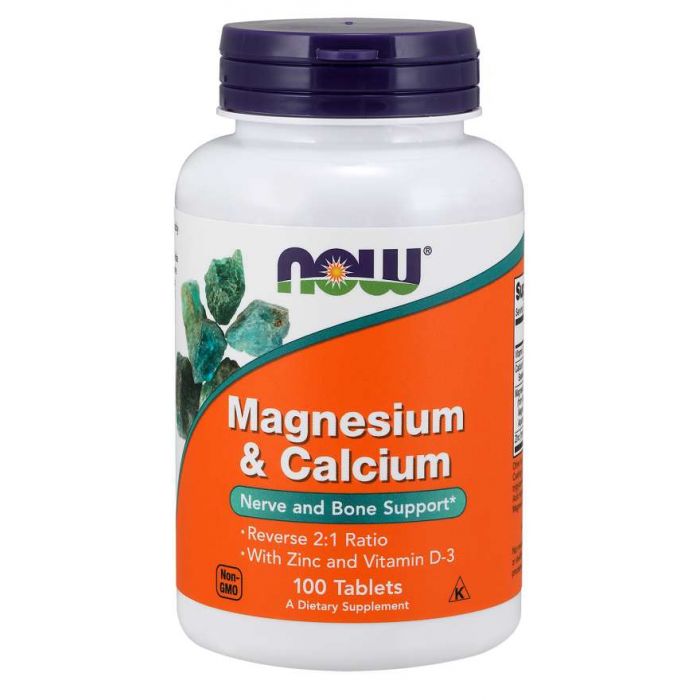 Magnezij & Kalcij Reverse 2:1 - NOW Foods
