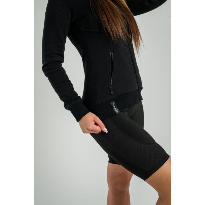 Ženska dukserica Zip Up Nova Black - STRIX S