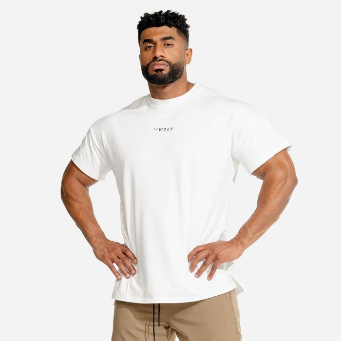 Muška majica s kratkim rukavima Bodybuilding White - SQUATWOLF