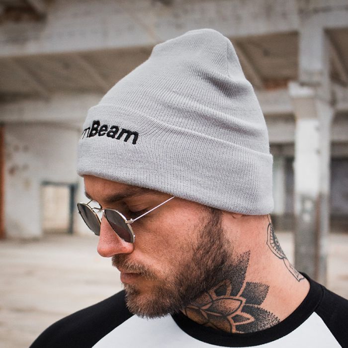 Zimska kapa Beanie Grey - GymBeam uni
