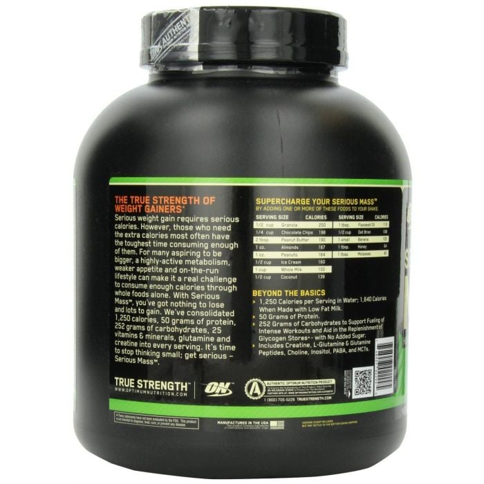 Serious Mass - Optimum Nutrition 2720 g - jagoda