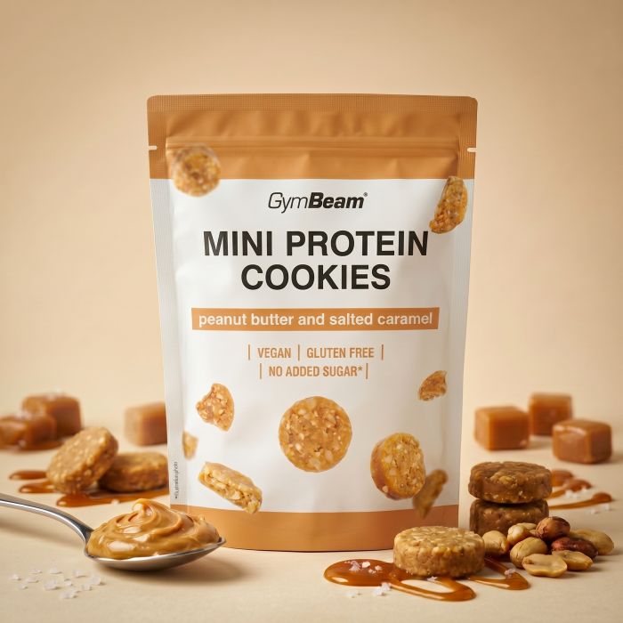Mini Protein Cookies - GymBeam 100 g - kikiriki maslac čokolada