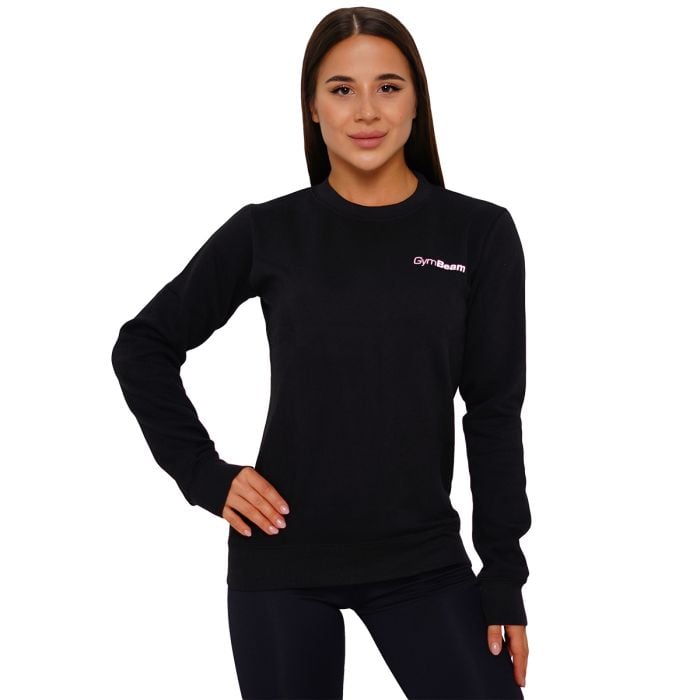 Ženska dukserica Basic Black – GymBeam M