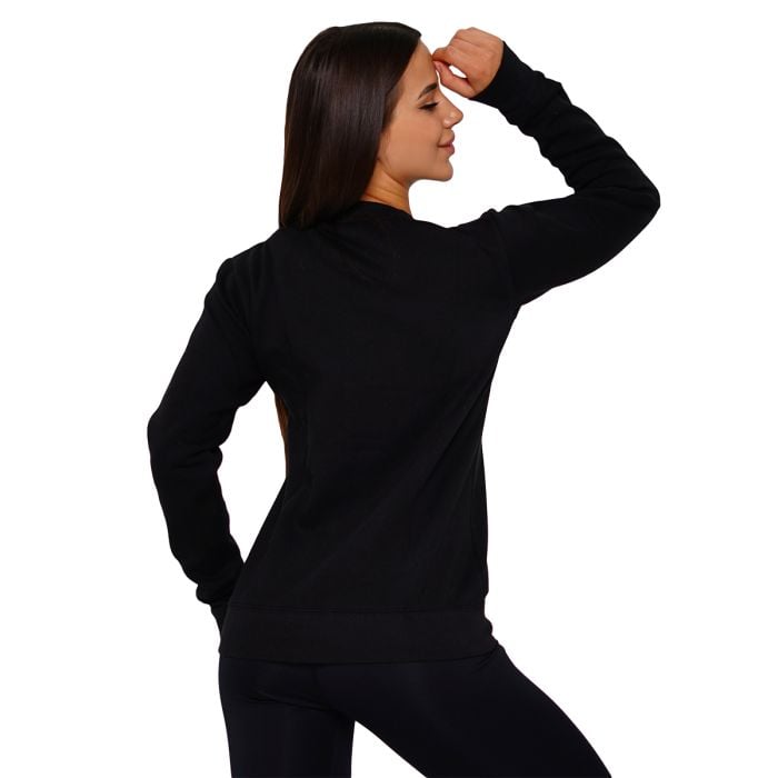Ženska dukserica Basic Black – GymBeam M