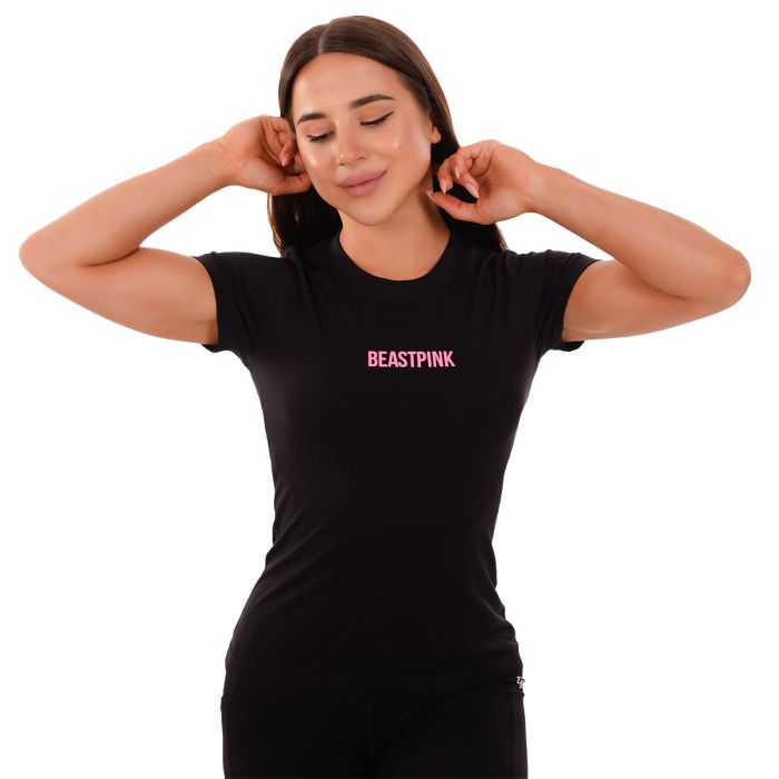 Ženska majica Daily Black – BeastPink XS