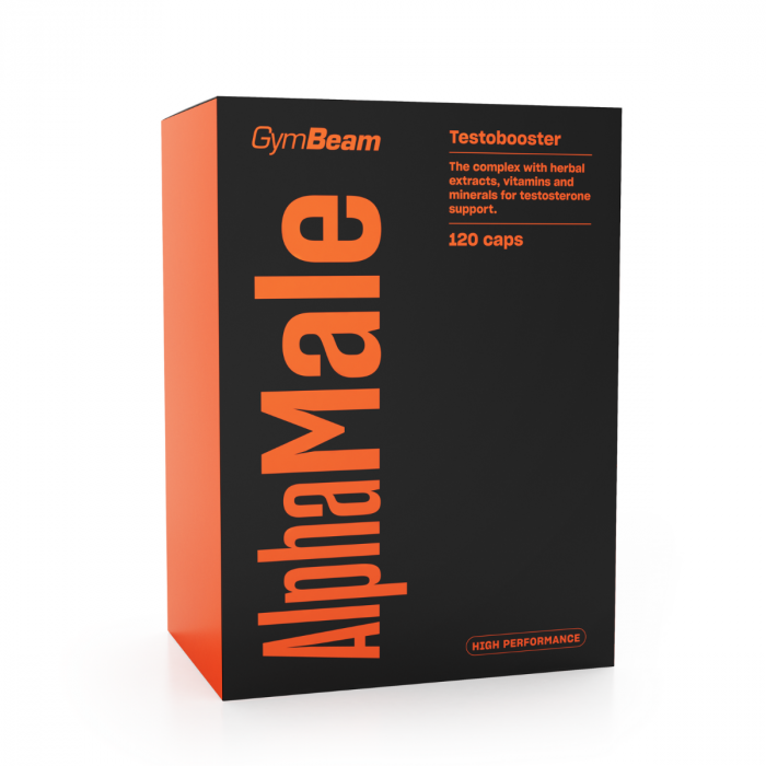 AlphaMale TestoBooster - GymBeam 120 kaps.