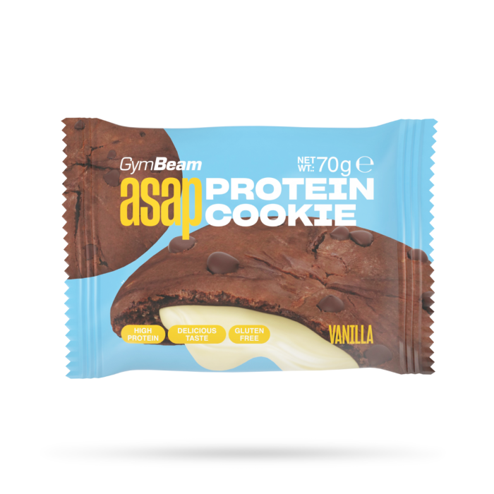 ASAP Protein Cookie - GymBeam 70 g - trostruka čokolada
