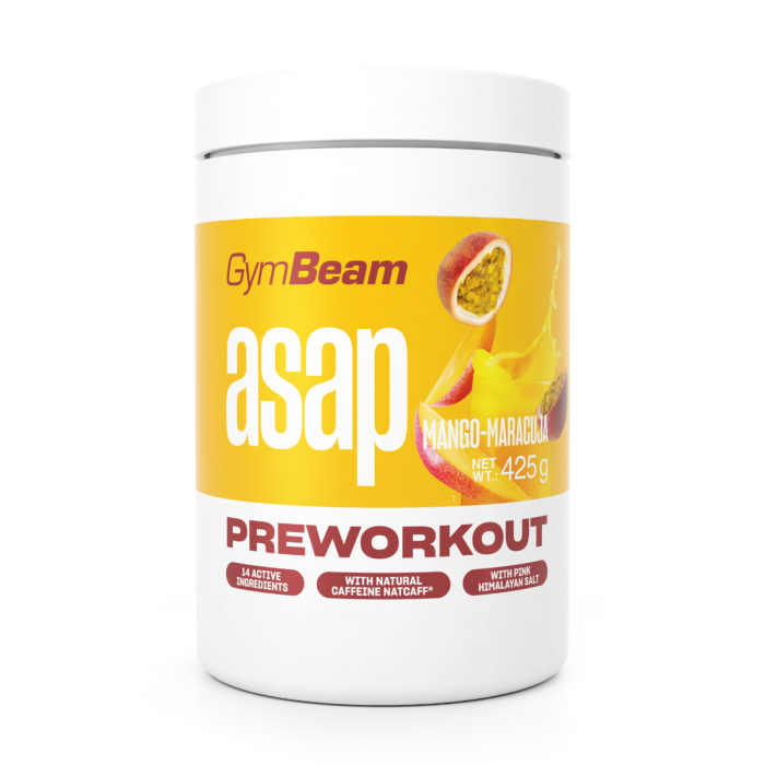 ASAP Pre-Workout - GymBeam 425 g - naranča
