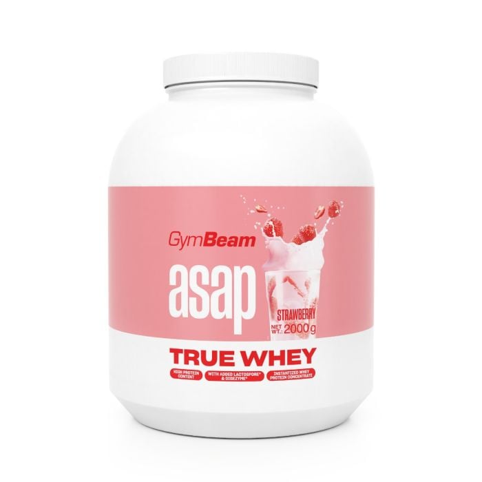 ASAP True Whey - GymBeam 900 g - vanilija
