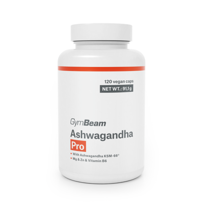 Ashwagandha Pro - GymBeam 120 kaps.
