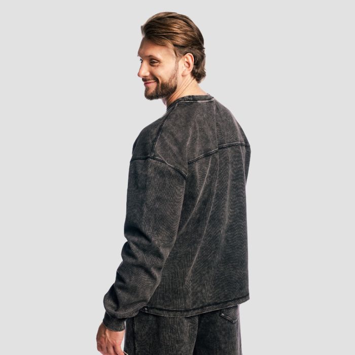 Dukserica Aura Washed Black - GymBeam XXL
