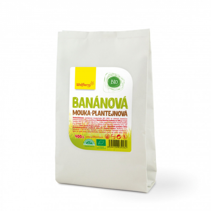 BIO Banana flour plantain - Wolfberry