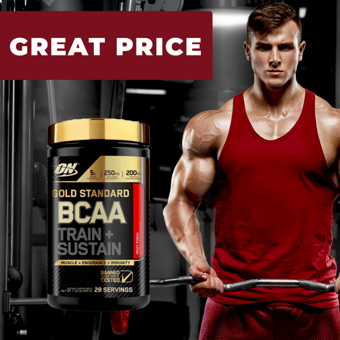 Gold Standard BCAA Train Sustain - Optimum Nutrition breskva - marakuja