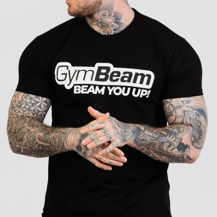 Beam T-shirt Black - GymBeam L