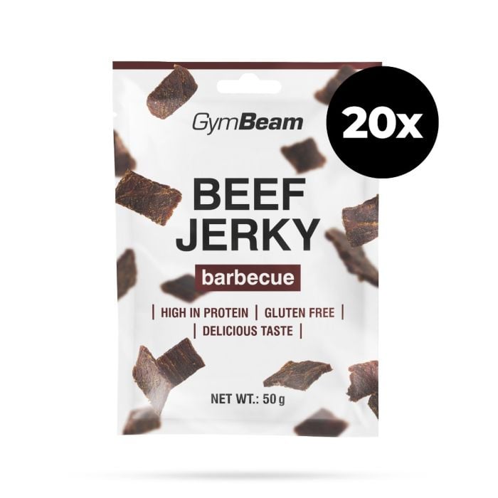 Beef Jerky - GymBeam 50 g - BBQ