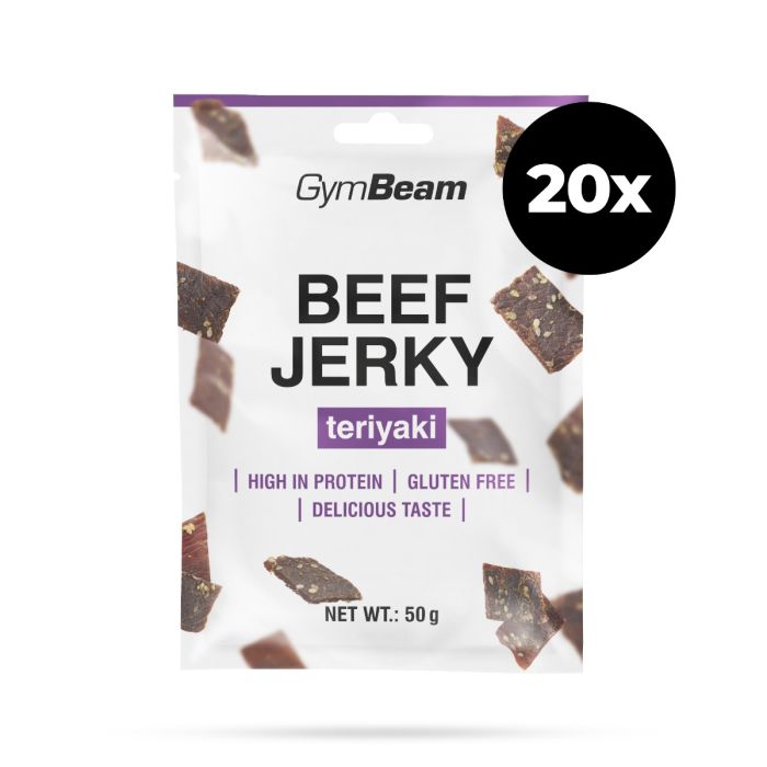Beef Jerky - GymBeam 50 g - BBQ
