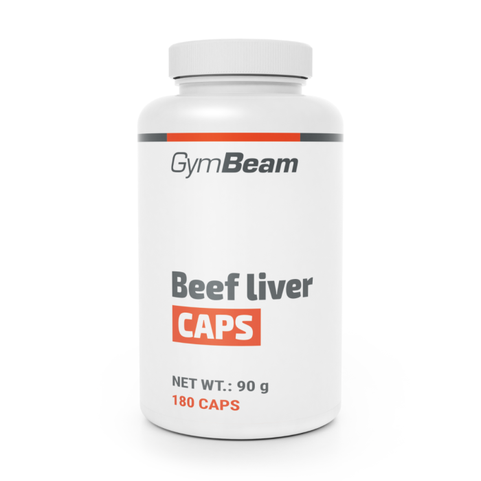 Beef liver CAPS - GymBeam 180 kaps.