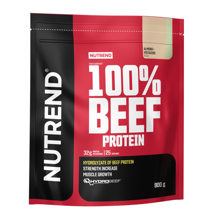 100% Beef Protein - Nutrend 900 g - čokolada-lješnjak