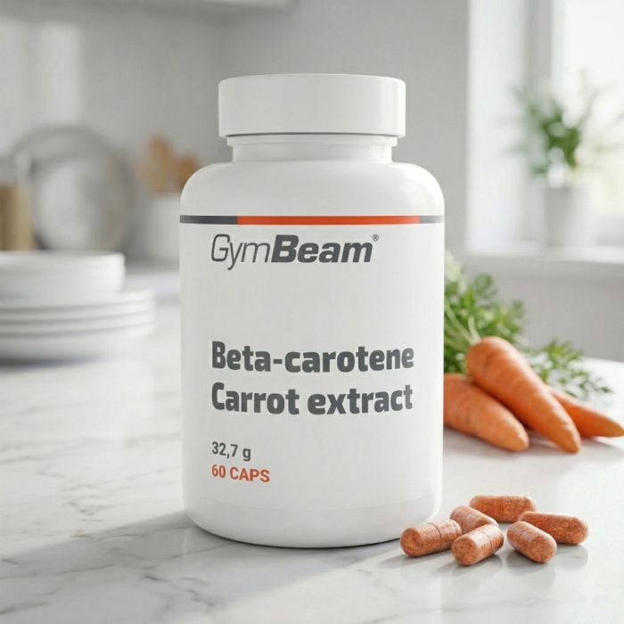 Beta-carotene (Carrot extract) - GymBeam 60 caps