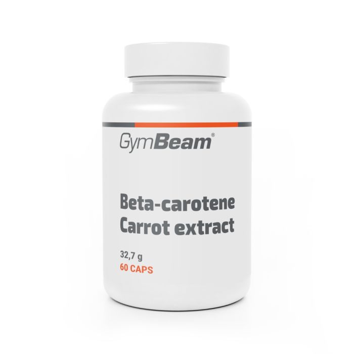 Beta-carotene (Carrot extract) - GymBeam 60 caps