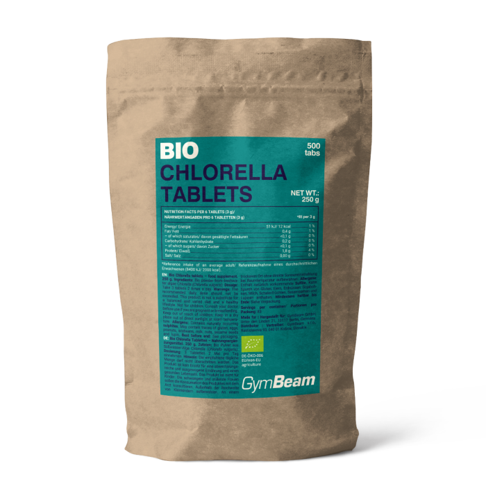 BIO Chlorella - GymBeam 500 tab