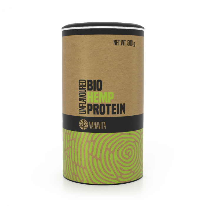 Bio Konopljin Protein - VanaVita 500 g - bez okusa