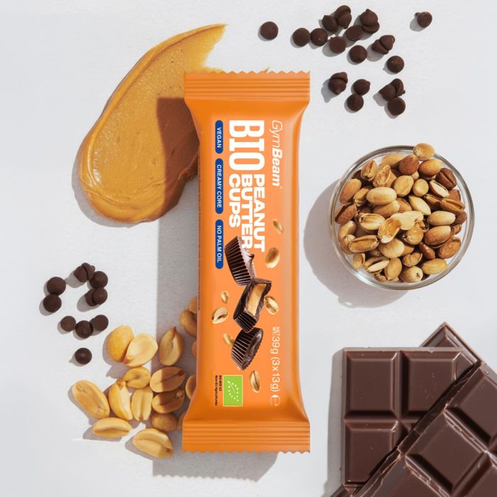 BIO Peanut Butter Cups - GymBeam 39 g