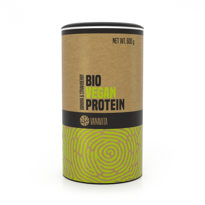 Bio Vegan Protein - VanaVita 600 g - čokolada & šumskko voće