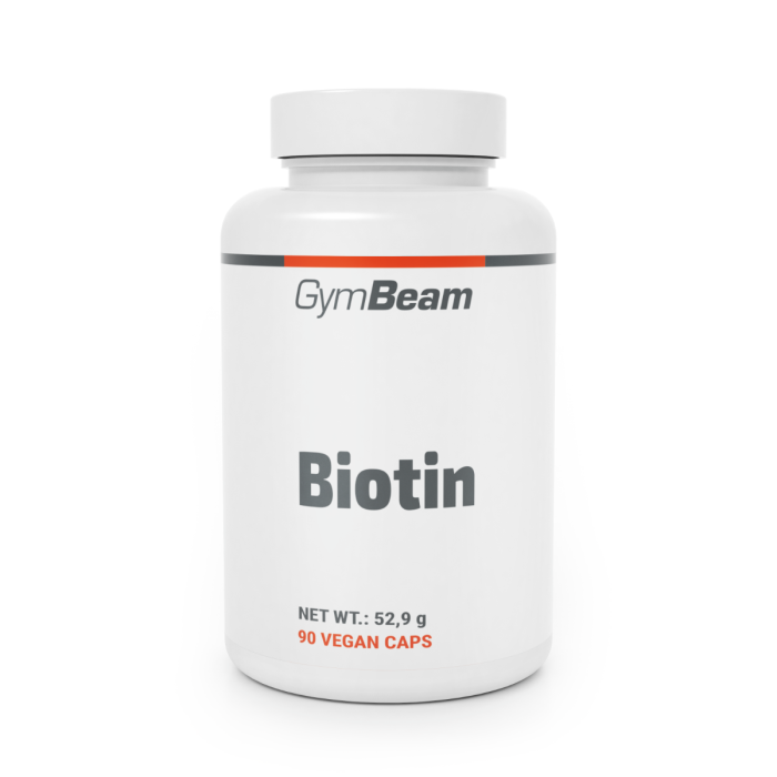 Biotin (vitamin B) - GymBeam 90 kaps.