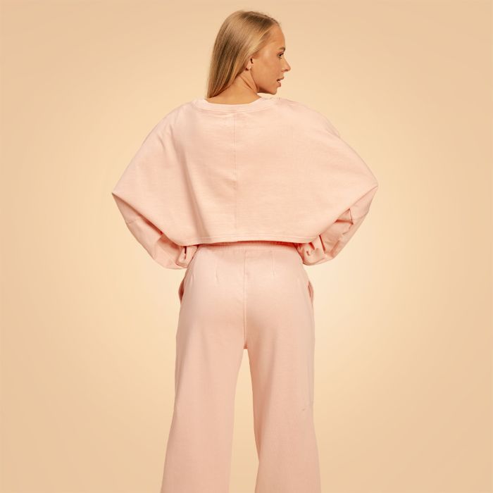 Ženska dukserica Cropped Bliss Pink - BeastPink XL
