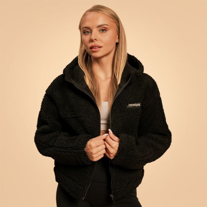 Ženska jakna Hoodie Bliss Black - BeastPink XS
